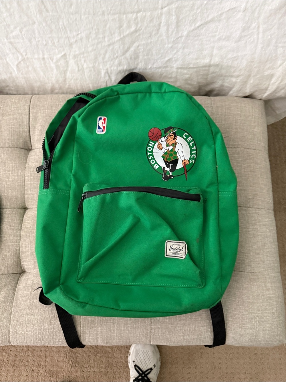 Herschel Supply Company Kids Backpack Boston Celtics Green